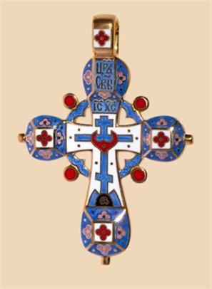 Голгофский Крест с Цатой - Праздничный Тропарь Кресту