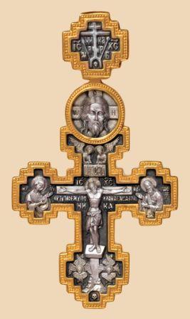 нательный православный крест из золота купить в Москве