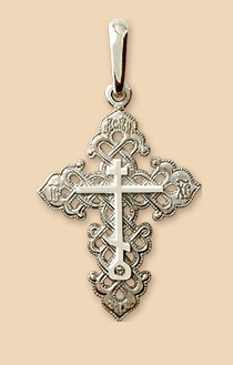 православный нательный крест плетенка