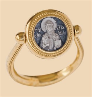 перстень с иконой княгиня ольга